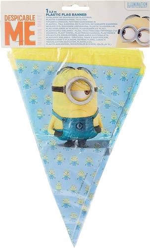 Minions Triangle Flag Banner
