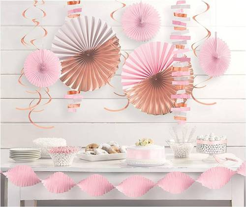 Rose Gold/Blush Decorating Kit