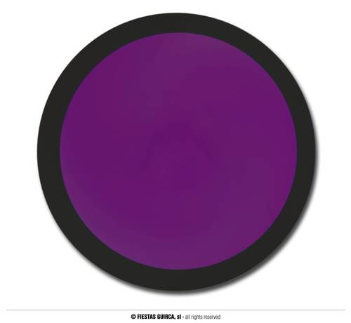 Purple Makeup With Sponge