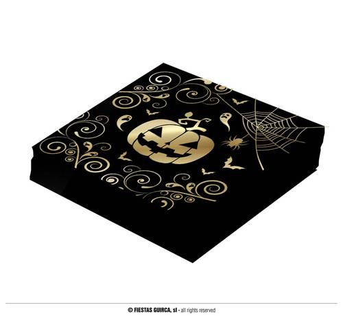 Box 20 Pumpkin Napkins 