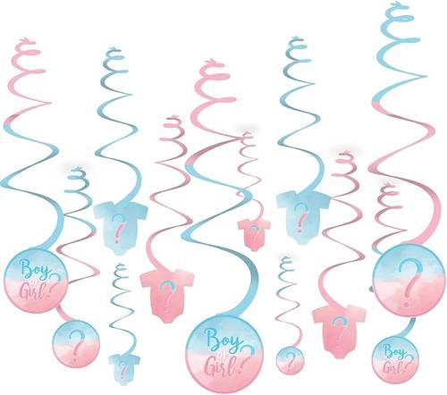 The Big Reveal Vp Spiral Decorations