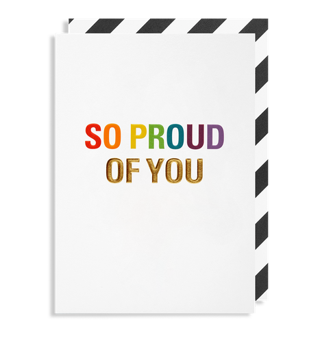 So Proud of You