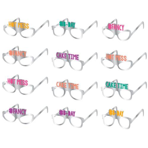 Young & Fabulous Paper Glasses 