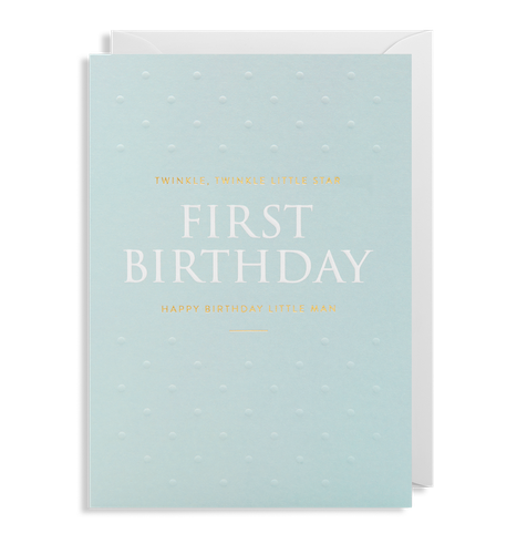 First Birthday Little Man