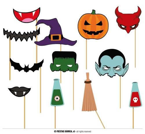 Halloween Photo Props 