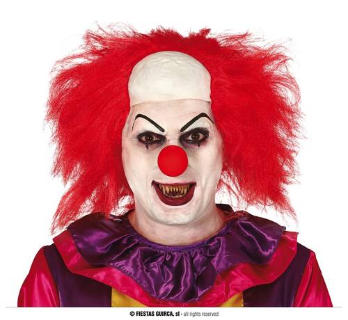 Scary Clown Wig In Box