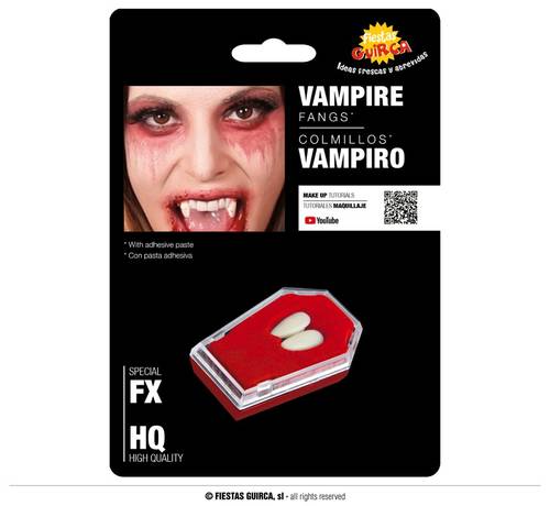 Vampire Fangs With Adhesive