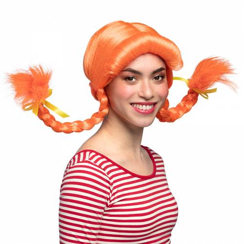 Wig Braided orange