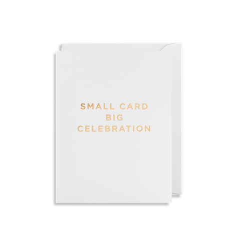 Small Card Big Celebration
