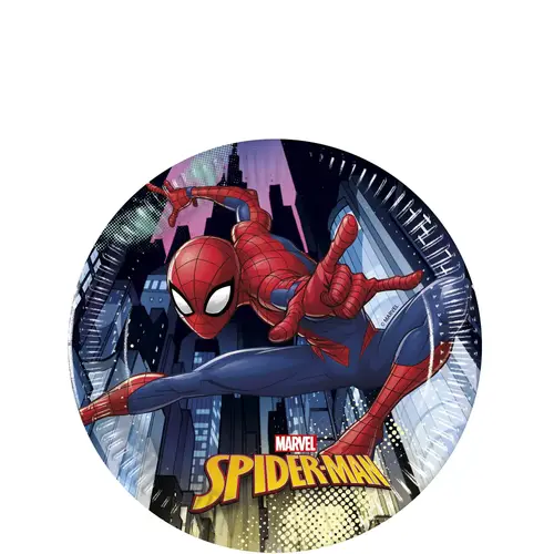 Spiderman Team Up Paper Plates 
