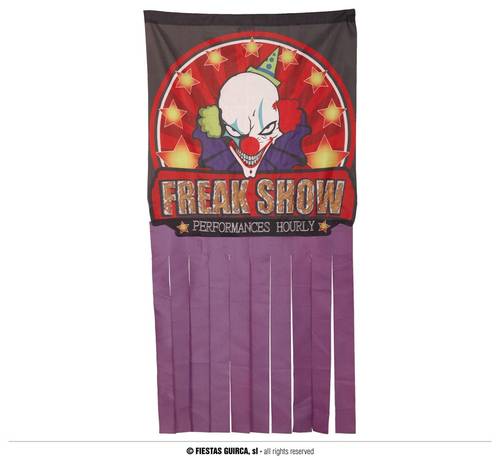 Curtain Show Clown  