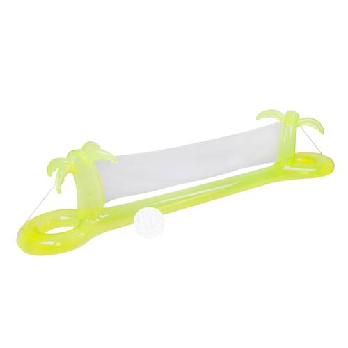 Inflatable Float Away Volley Ball Set Tropical - Neon Lime