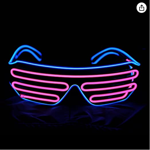      Led Eye Glasses 1 Stripe
