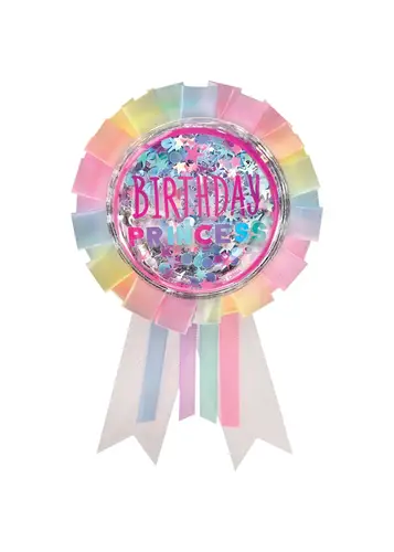 Pastel Party  Shaker Award Ribbon