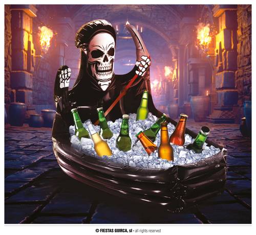 Death Coffin Inflatable Fridge