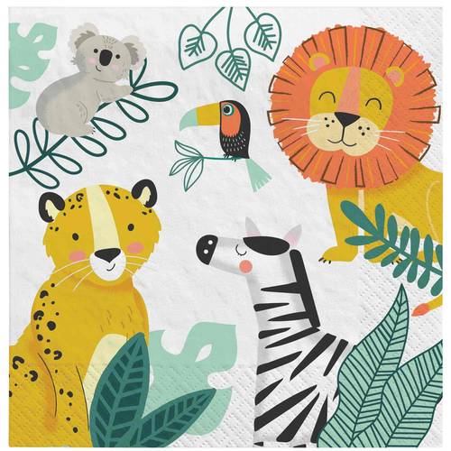 Get Wild Birthday Lunch Tissues