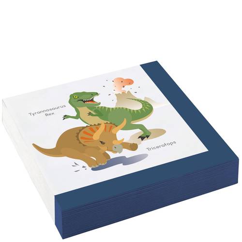 Happy Dinosaur Lunch Napkin