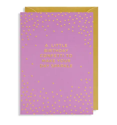 A Little Birthday Confetti To Make Your Date Special
