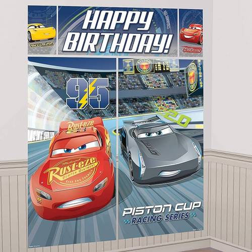 Cars 3 Scene Setter Decorating Kit
