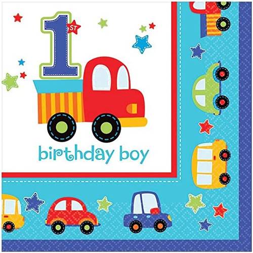 1st Bday Tissue Car