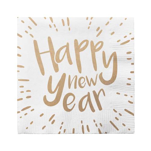 Set 20 Napkins Happy New Year