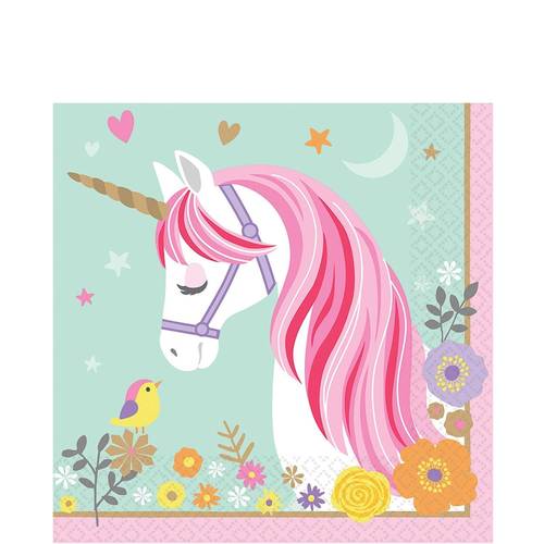 Magical Unicorn Lunch Napkin