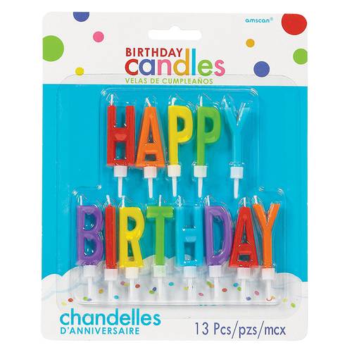 Happy Birthday Candle Words 2