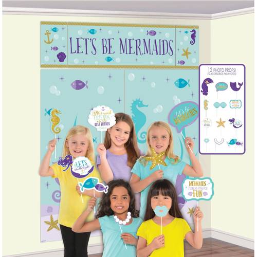 Mermaid Wishes Scene Setter With Props