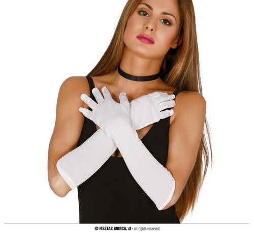 Pair Of White Gloves 