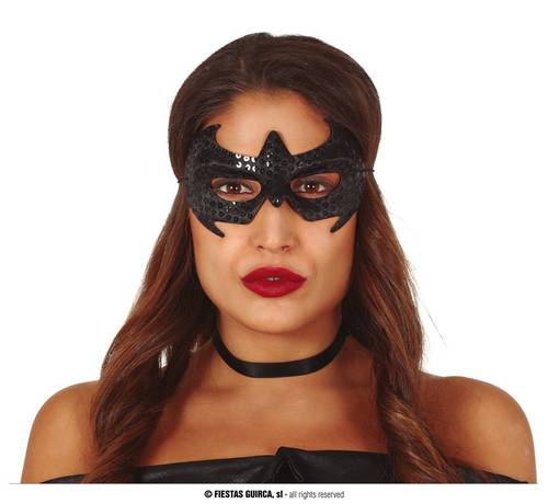 Black Superheroe Mask