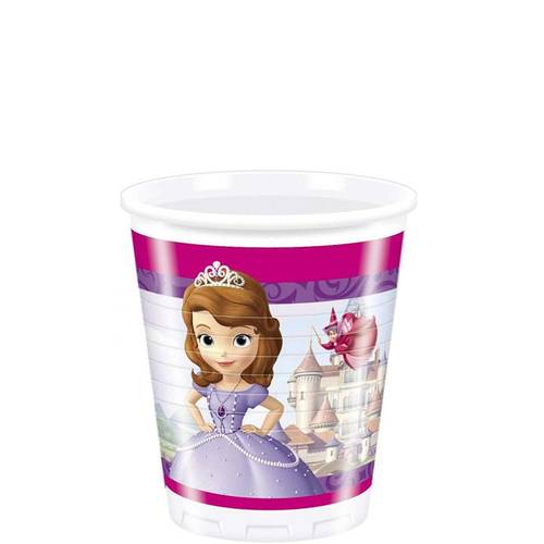 200Ml Plastic Cups Sofia The First