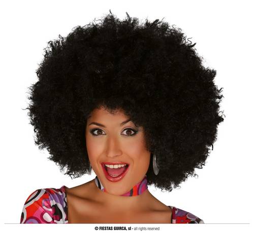 Extra Black Afro Wig