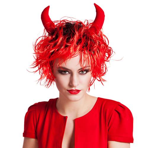 Wig Curly Devil
