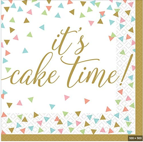 Confetti Fun Lunch Napkin