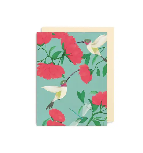 Peony Hummingbird