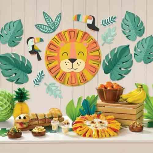 Get Wild Birthday Wall Decorating Kit