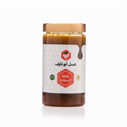ابونايف عسل خلطه السعاده 500 جم