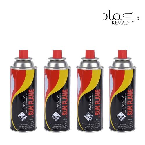 4 حبات غاز كوري 220 جرام 
