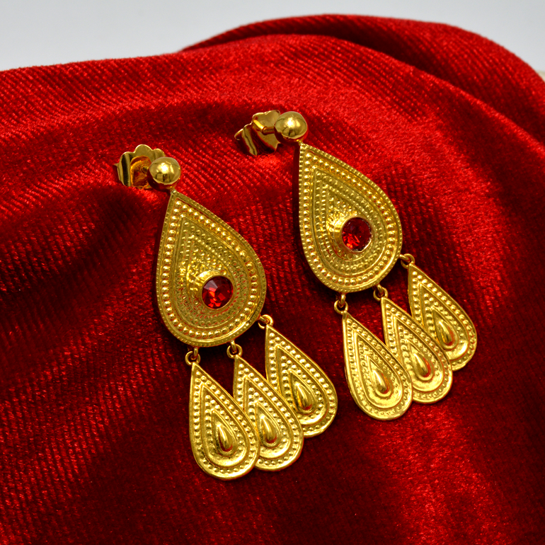 حلق ذهب 21