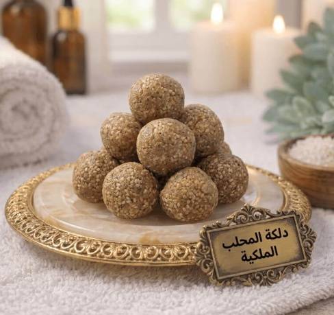 دلكة المحلب والصندل | سر الإشراقة والنعومة