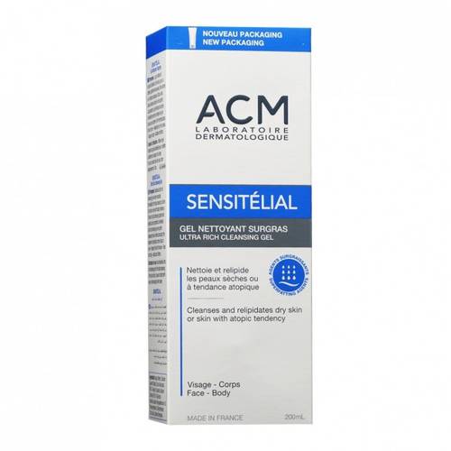 	 ACM Sensitelial Cleansing Gel 200ml (ايه سي ام جل منظف)