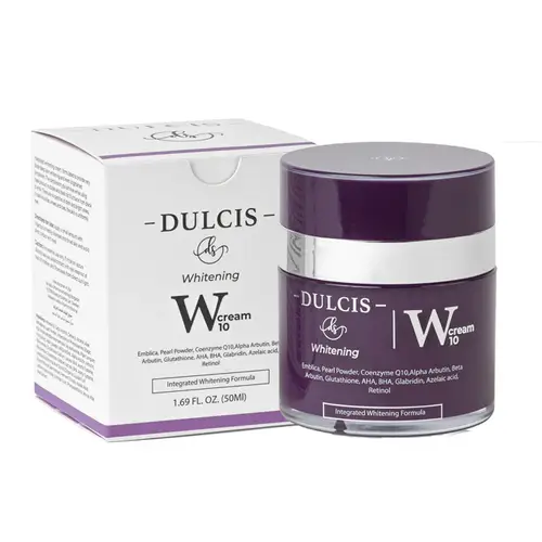 DULCIS W CREAM 10 50 ML (  كريم بشرة وايت 10 للتفتيح 50 مل من دولشيس )