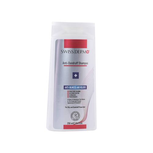  SWISS DERM ANTI DADRUF SHAMPOO 250 ML ( سويس ديرم شامبو مضاد للقشرة )