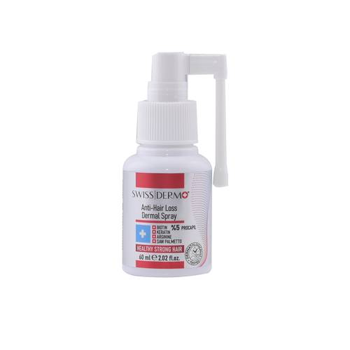 SWISS DERM ANT HAIR LOSS DERMAL 60 ML  ( سويس ديرم بخاخ مضاد لتساقط الشعر ))