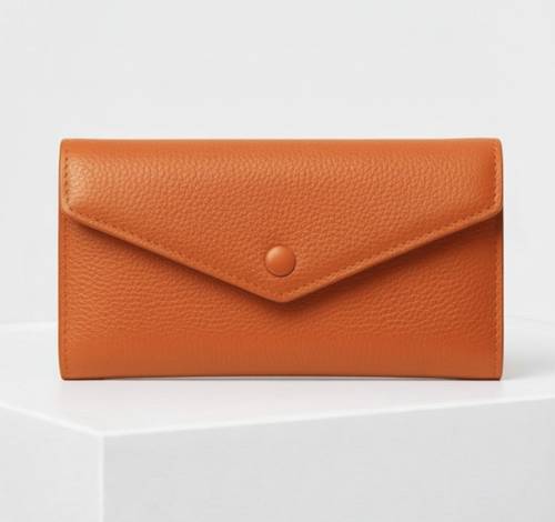 Genuine leather wallet-1 pocket