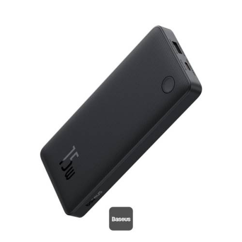 بطارية متنقلة Baseus Airpow Lite 10000 بقوة 15W بمنفذ Type C ومنفذ USB