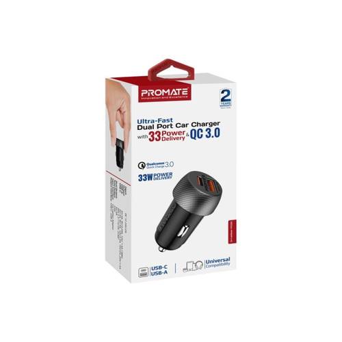 راس سياره 33W 1USB-1TC PROMATE