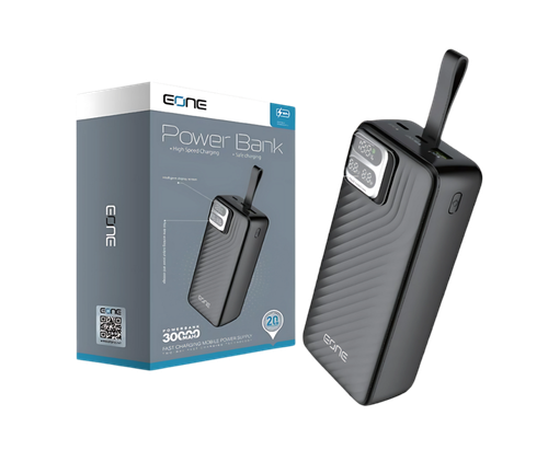 باور بانك اسود EONE 20W 30000MAH E1203046