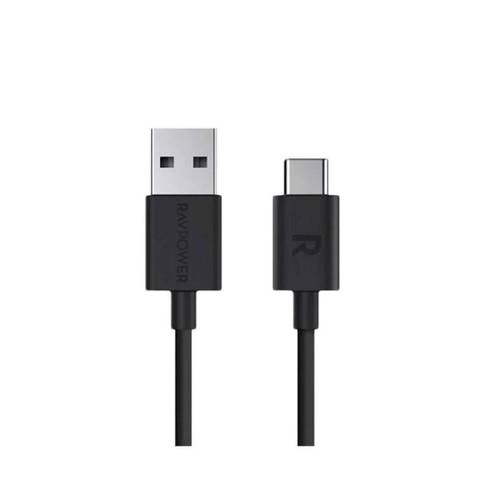 كيبل  USB & Type C RAVPOWER  بطول 1 متر