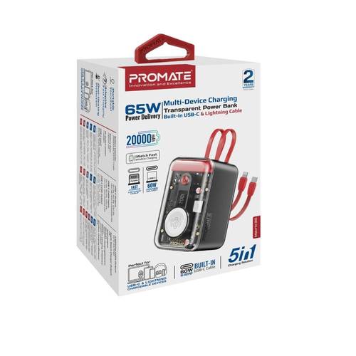 باور بانك 20000MAH 65W MAVRIX20 PROMATE